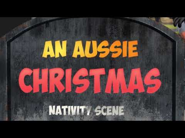 Aussie Nativity Scene