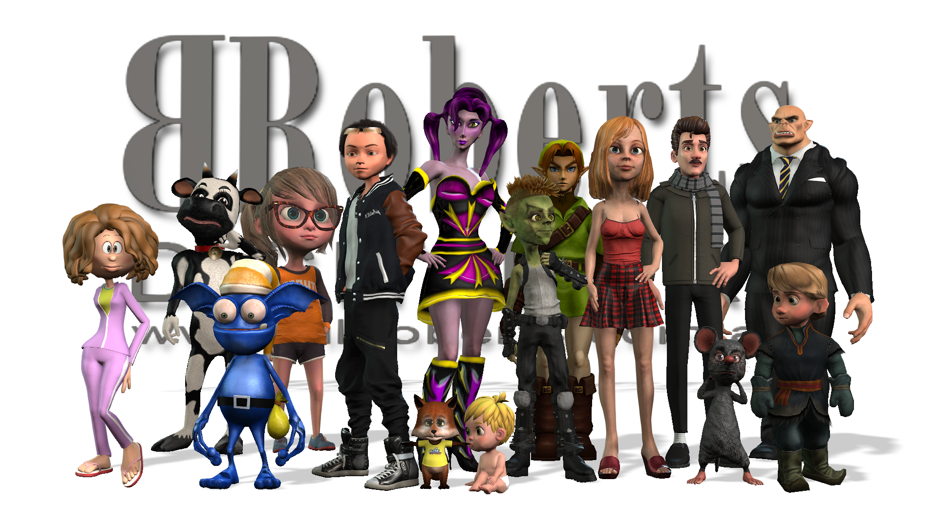 3D Toon Characters 3D Toon Characters